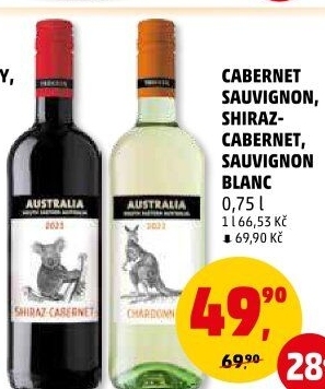 Víno Sauvignon Blanc Australian Stoneway