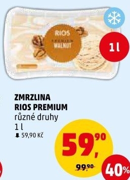 Zmrzlina ve vaničce Premium Rios