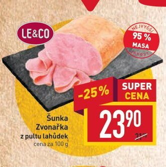 Šunka Zvonarka z pultu lahůdek