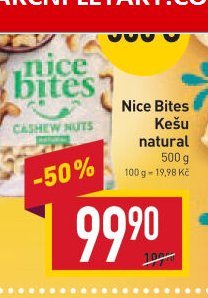 Nice Bites Kešu natural