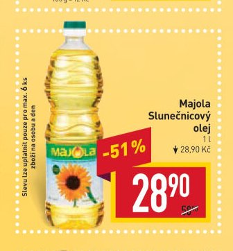 Majola Slunečnicový olej