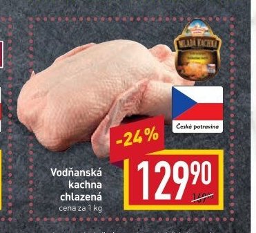 Vodňanská kachna chlazená
