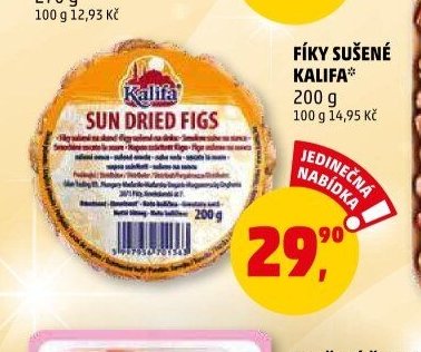 FÍKY SUŠENÉ KALIFA