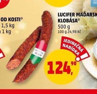 LUCIFER MAĎARSKÁ KLOBÁSA