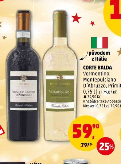 Corte Balda Vermentino, Montepulciano D'Abruzzo, Primitivo