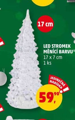LED STROMEK MĚNÍCÍ BARVU