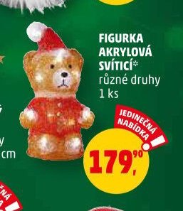 FIGURKA AKRYLOVÁ SVÍTÍCÍ
