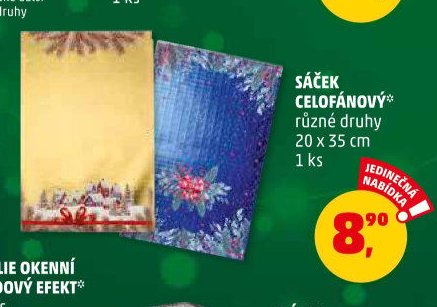 SÁČEK CELOFÁNOVÝ