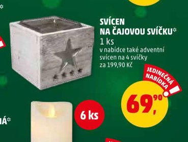 SVÍCEN NA ČAJOVOU SVÍČKU