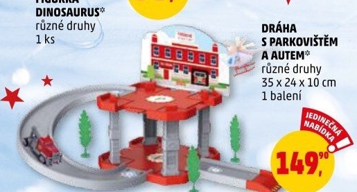 Hračka Parkoviště s auty