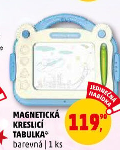 Magnetická kreslící tabulka