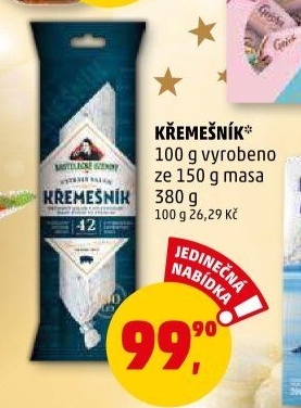 Salám Křemešník kostelecký Kostelecké uzeniny