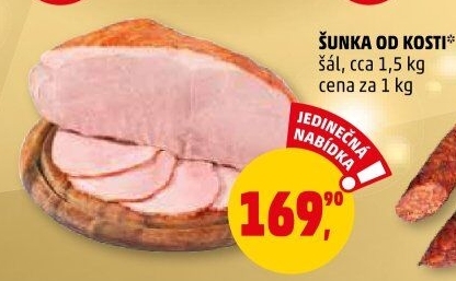 Šunka od kosti šál