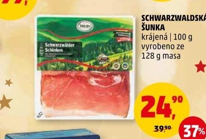 Šunka schwarzwaldská Wein