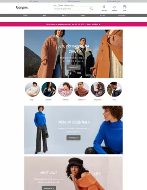 akční leták Bonprix 1.11.2023-7.11.2023