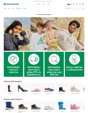 akční leták DEICHMANN 1.11.2023-7.11.2023