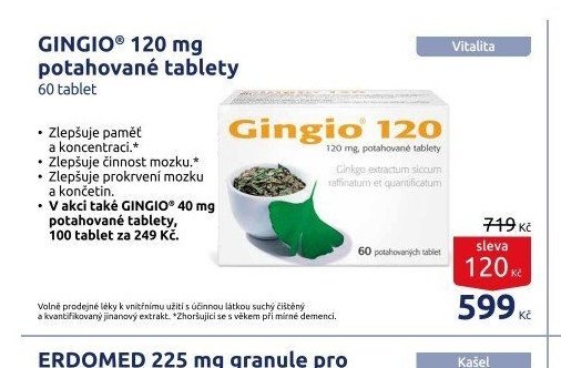 GINGIO 120 mg potahované tablety