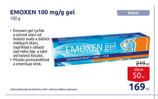 EMOXEN 100 mg/g gel