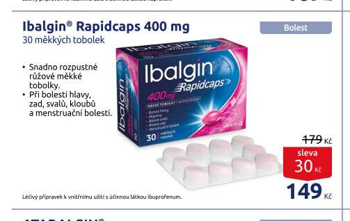 Ibalgin Rapidcaps 400 mg