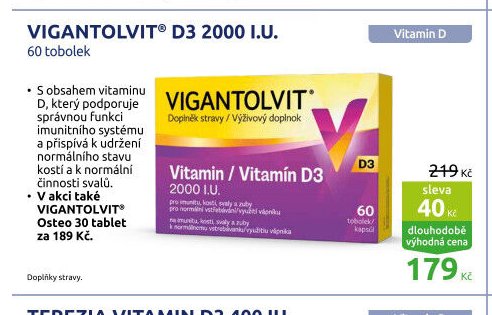 VIGANTOLVIT D3 2000 I.U.
