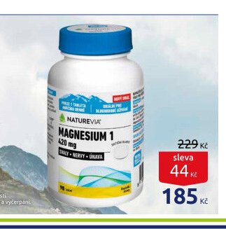 Naturevia Magnesium 1 420 mg