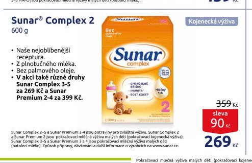 Sunar Complex 2 600 g