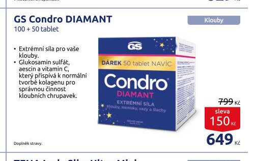 GS Condro DIAMANT 100 + 50 tablet