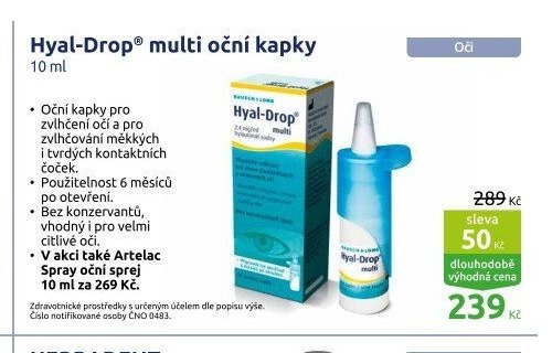 Hyal-Drop multi oční kapky
