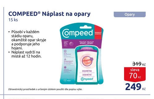 COMPEED Náplast na opary