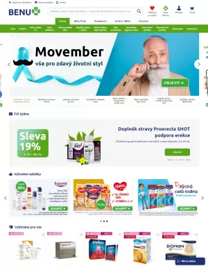 akční leták BENU Lékárna 1.11.2023-7.11.2023