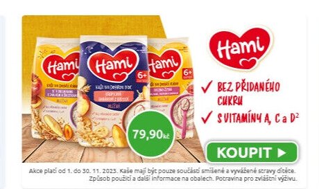Hami dětský příkrm