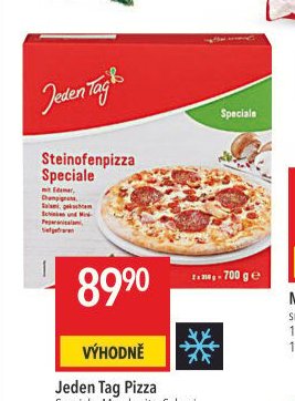 Jeden Tag Steinofenpizza Speciale