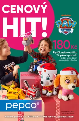 akční leták PEPCO 2.11.2023-15.11.2023