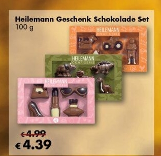 Čokoláda Heilemann - dárkové balení
