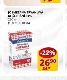 JČ smetana trvanlivá ke šlehání 31%