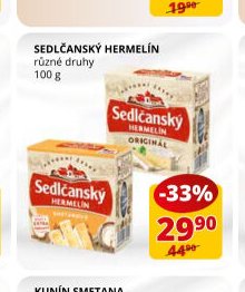 SEDLČANSKÝ HERMELÍN různé druhy 100 g
