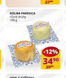 KOLIBA PARENICA různé druhy 100 g
