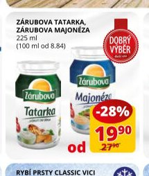 ZÁRUBOVA TATARKA, ZÁRUBOVA MAJONÉZA