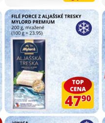 FILÉ PORCE Z ALJAŠSKÉ TRESKY MYLORD PREMIUM
