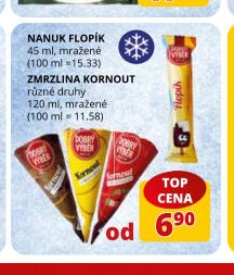 NANUK FLOPÍK, ZMRZLINA KORNOUT