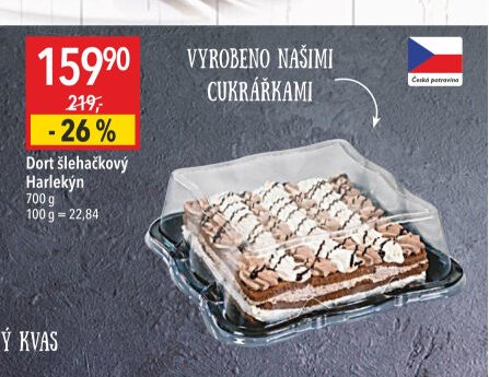 Dort šlehačkový Harlekýn