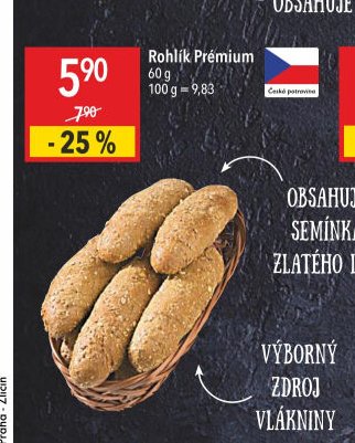 Rohlík Prémium