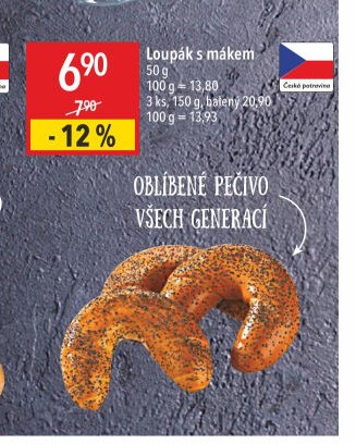 Loupák s mákem