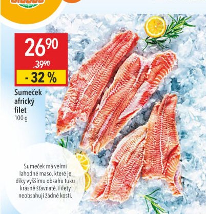 Sumeček africký filet