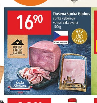 Dušená šunka Globus