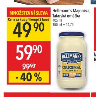 Hellmann’s Majonéza, Tatarská omáčka