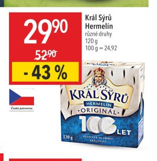Král Sýrů Hermelín