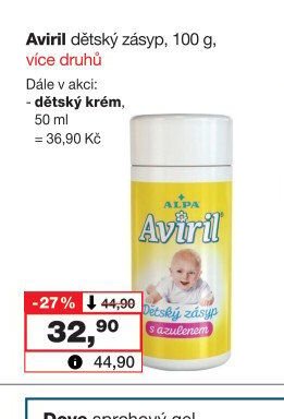 Aviril dětský zásyp, 100 g