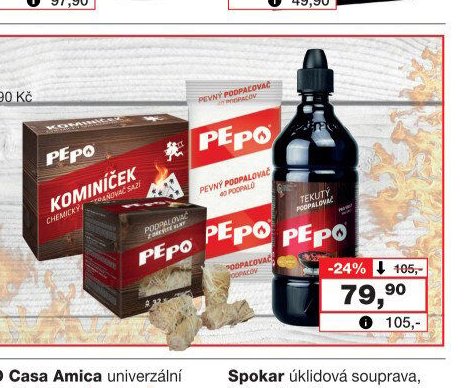 PE-PO tekutý podpalovač
