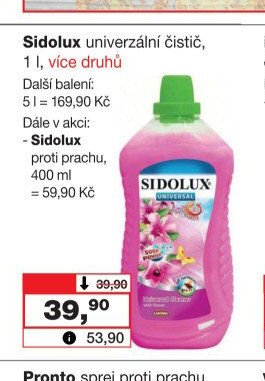 Sidolux univerzální čistič
